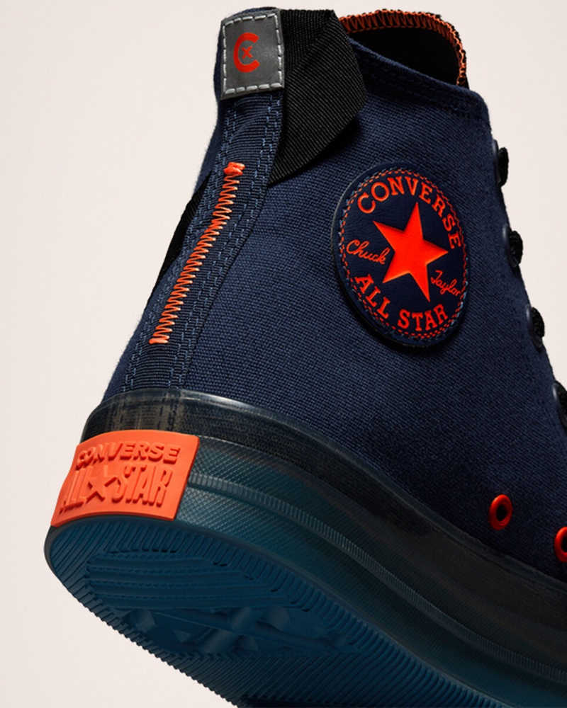 Converse Chuck Taylor All Star CX Stretch Tela Bleu Marine Noir Mangue | HS6458907