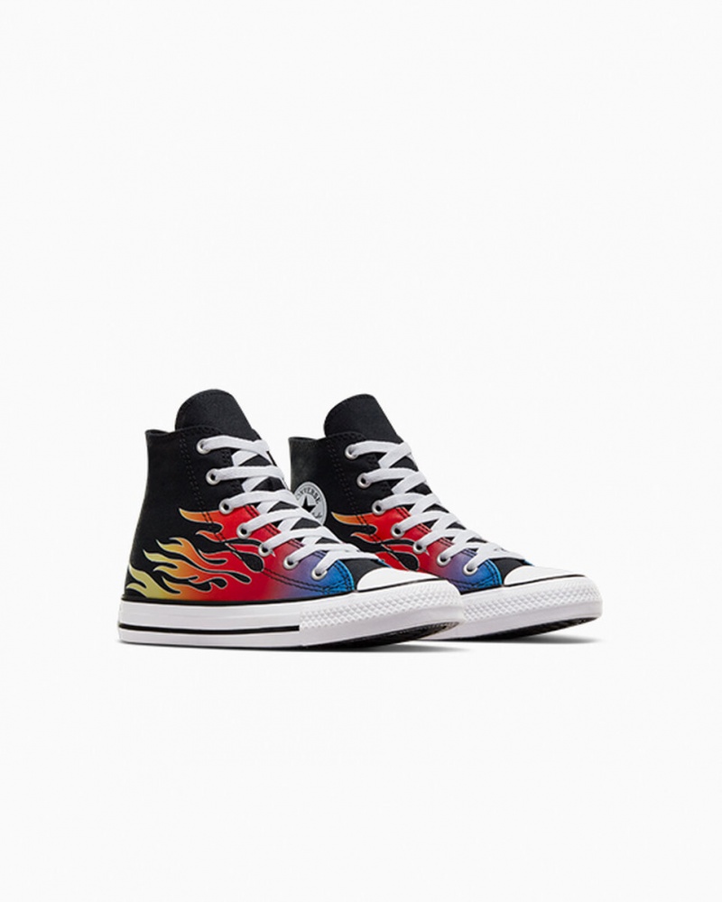 Converse Chuck Taylor All Star Cars Noir Noir Blanche | PW5694031