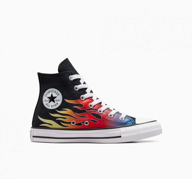 Converse Chuck Taylor All Star Cars Noir Noir Blanche | PW5694031