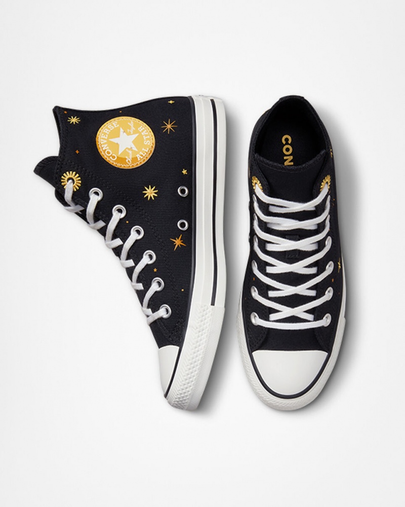 Converse Chuck Taylor All Star Celestial Noir Jaune | NG1853279