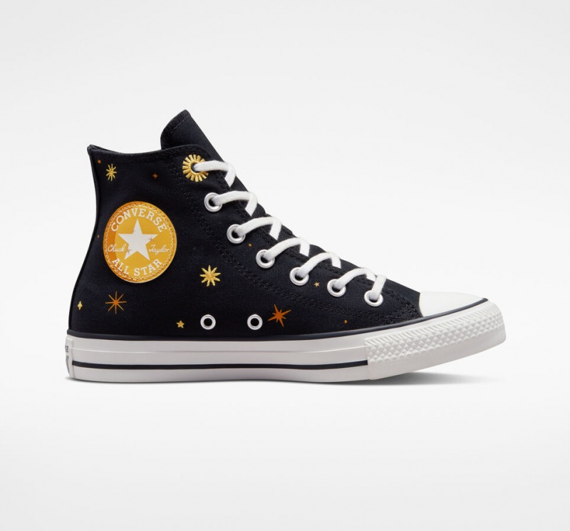 Converse Chuck Taylor All Star Celestial Noir Jaune | NG1853279