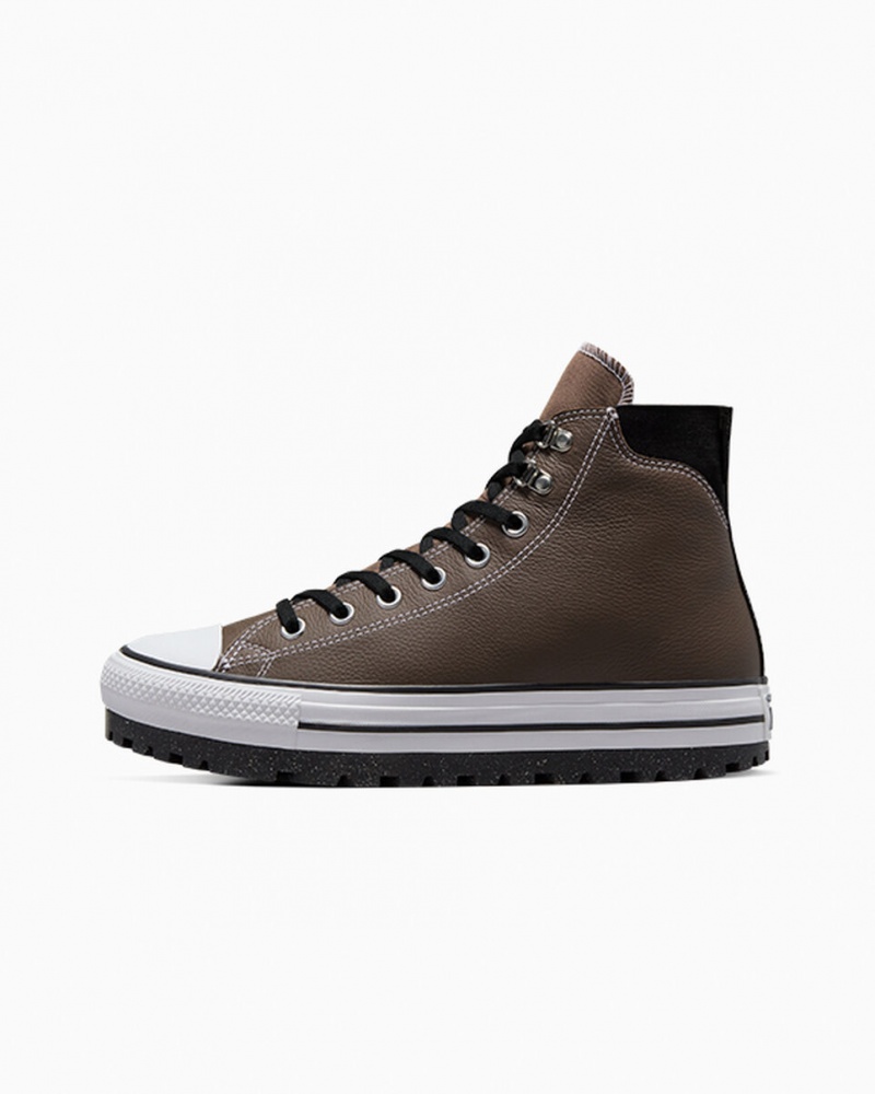 Converse Chuck Taylor All Star City Trek Imperméables Boot Noir Blanche | NP8670329