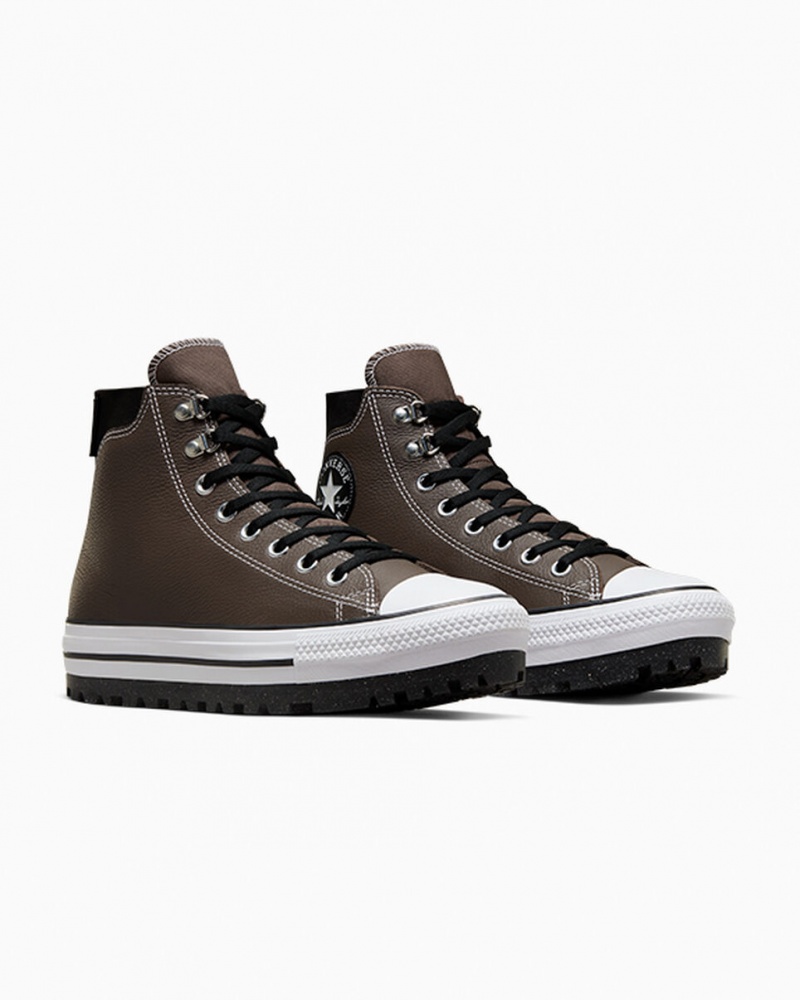 Converse Chuck Taylor All Star City Trek Imperméables Boot Noir Blanche | NP8670329