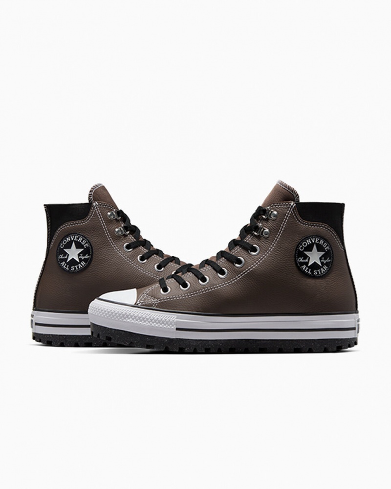 Converse Chuck Taylor All Star City Trek Imperméables Boot Noir Blanche | NP8670329