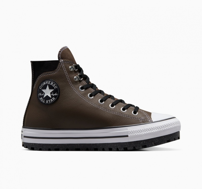 Converse Chuck Taylor All Star City Trek Imperméables Boot Noir Blanche | NP8670329