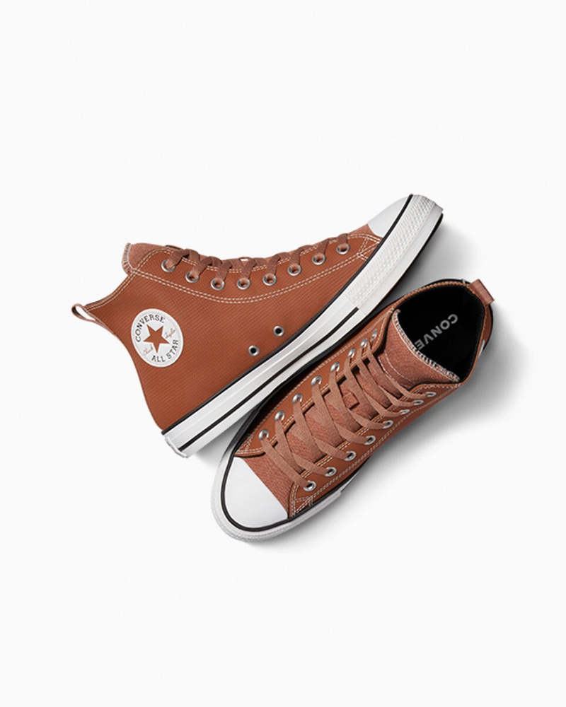 Converse Chuck Taylor All Star Cuir Blanche | QI2350619