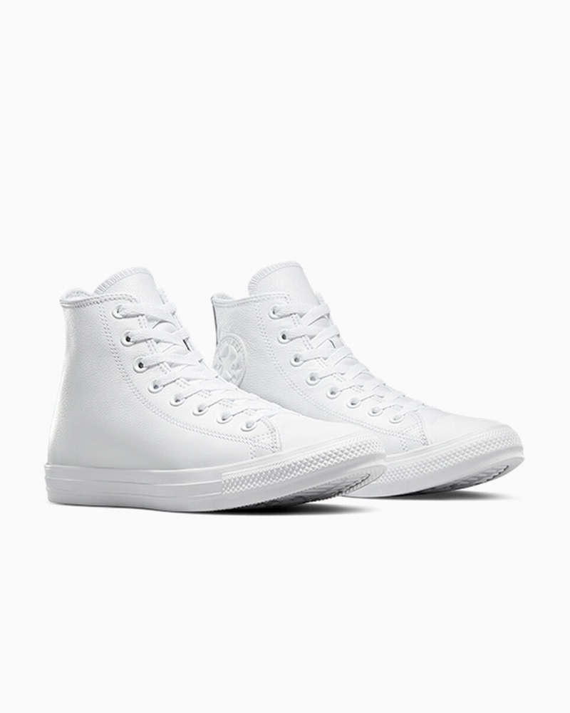 Converse Chuck Taylor All Star Cuir Blanche | AW4391275