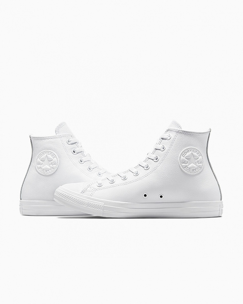 Converse Chuck Taylor All Star Cuir Blanche | AW4391275