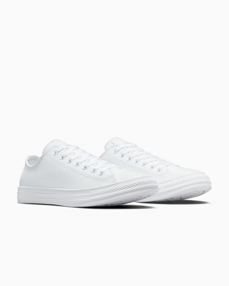 Converse Chuck Taylor All Star Cuir Blanche | JH1370986