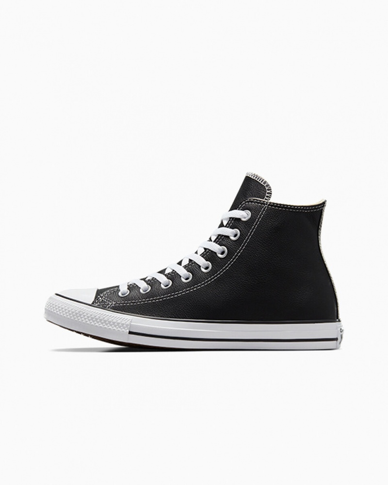 Converse Chuck Taylor All Star Cuir Noir | OZ8905627