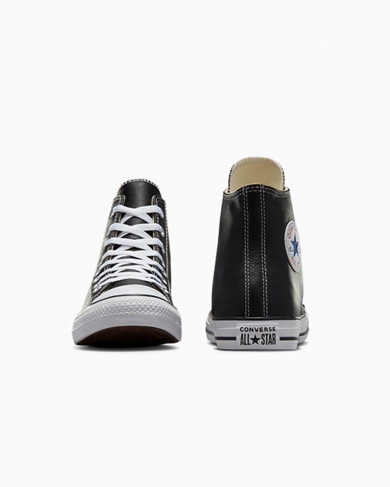 Converse Chuck Taylor All Star Cuir Noir | OZ8905627