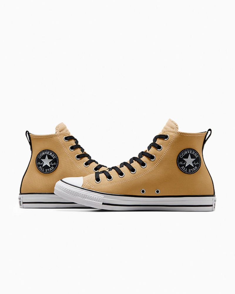 Converse Chuck Taylor All Star Cuir Noir Blanche | WA3476952