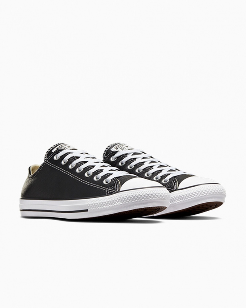 Converse Chuck Taylor All Star Cuir Noir | FU7163928