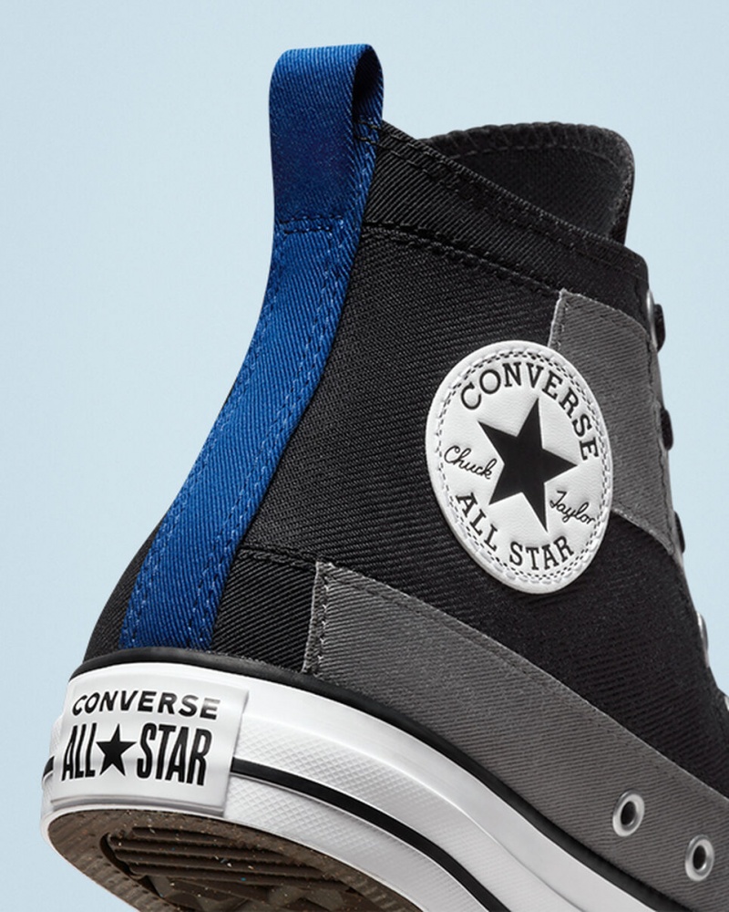 Converse Chuck Taylor All Star Desert Patchwork Noir Bleu Blanche | TG9617048