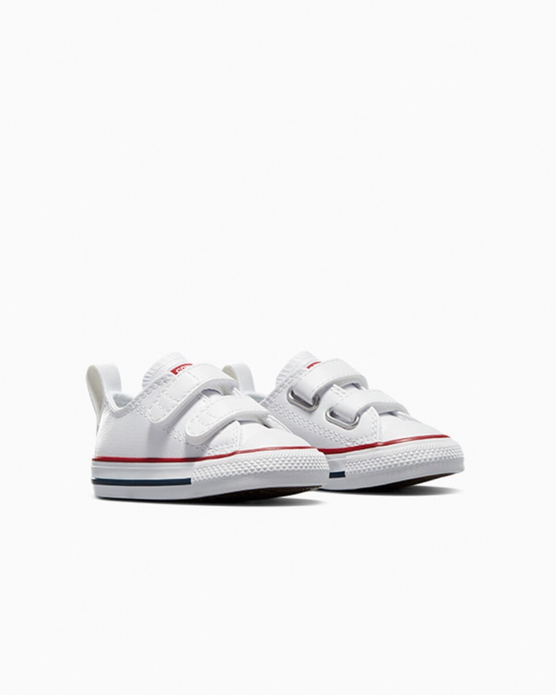 Converse Chuck Taylor All Star Easy-On Cuir Blanche | MG9421680