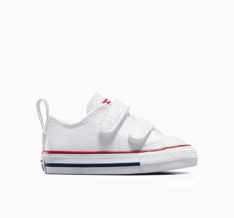 Converse Chuck Taylor All Star Easy-On Cuir Blanche | JP7961385