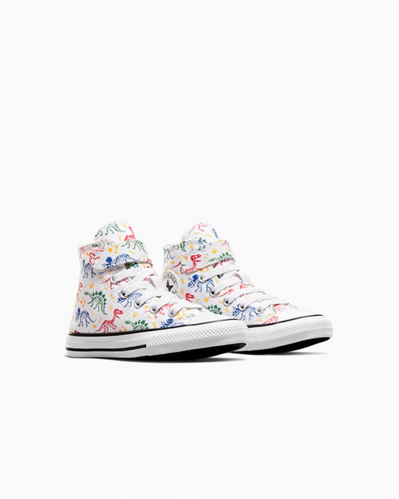 Converse Chuck Taylor All Star Easy-On Dinos Blanche Rouge Vert | KR7142963