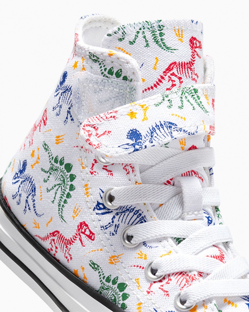 Converse Chuck Taylor All Star Easy-On Dinos Blanche Rouge Vert | KR7142963