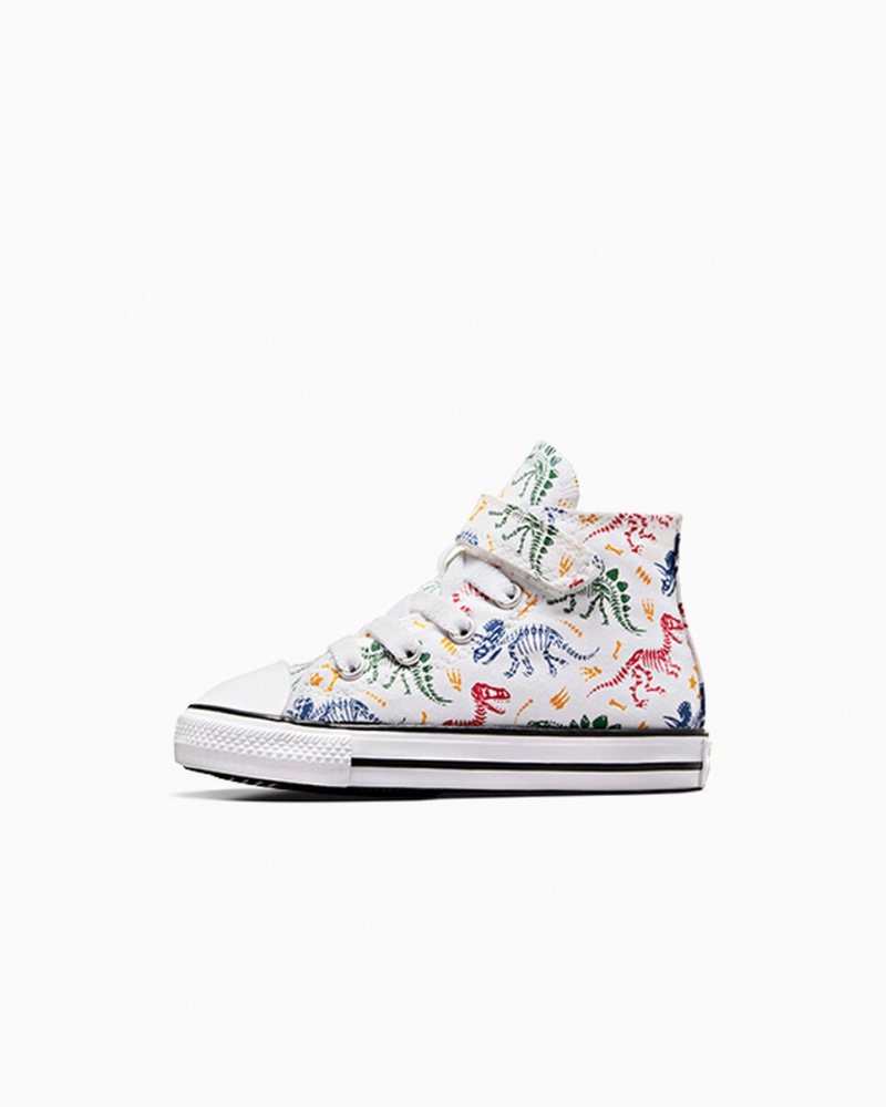 Converse Chuck Taylor All Star Easy-On Dinos Blanche Rouge Vert | RP4360928