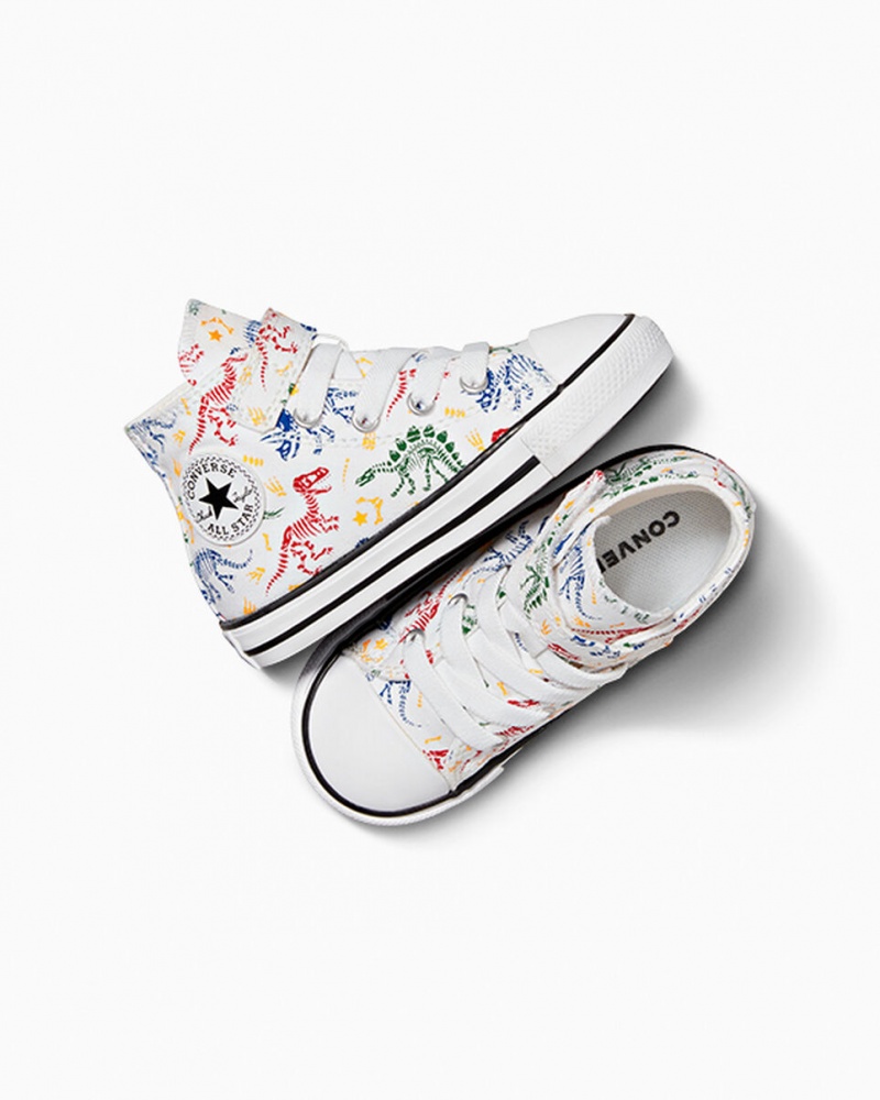 Converse Chuck Taylor All Star Easy-On Dinos Blanche Rouge Vert | RP4360928