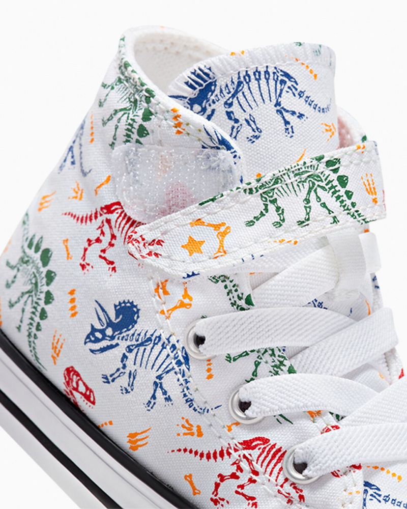 Converse Chuck Taylor All Star Easy-On Dinos Blanche Rouge Vert | RP4360928