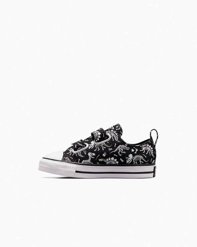 Converse Chuck Taylor All Star Easy-On Dinos Noir Blanche Blanche | PF6178250