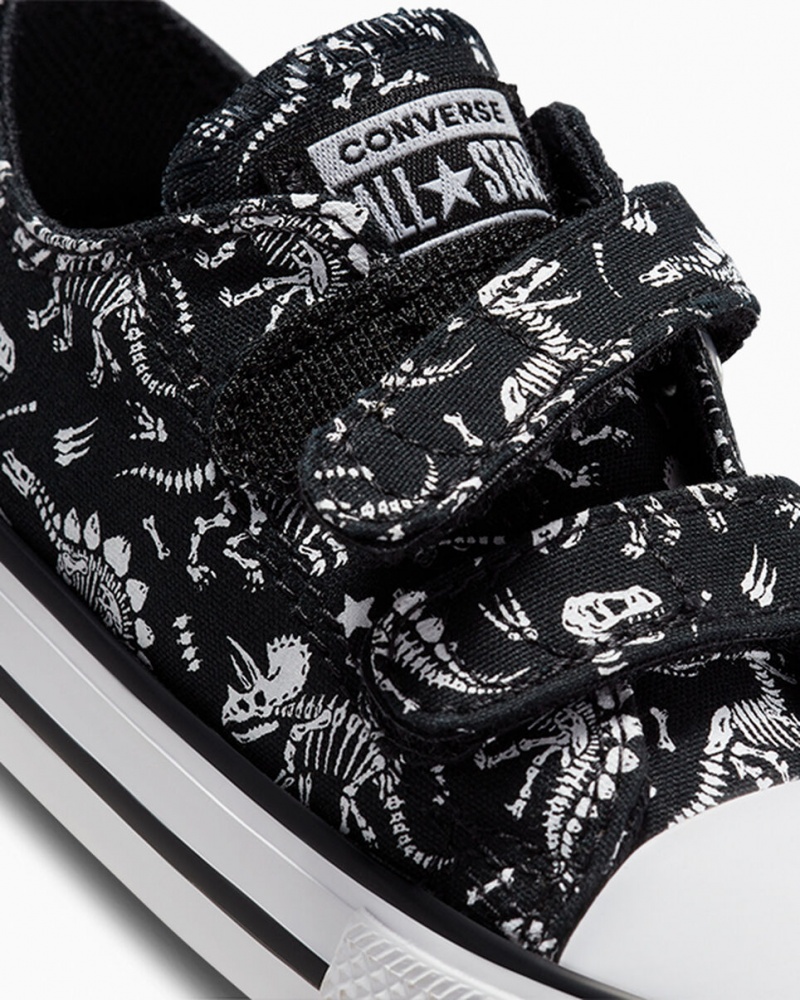 Converse Chuck Taylor All Star Easy-On Dinos Noir Blanche Blanche | PF6178250