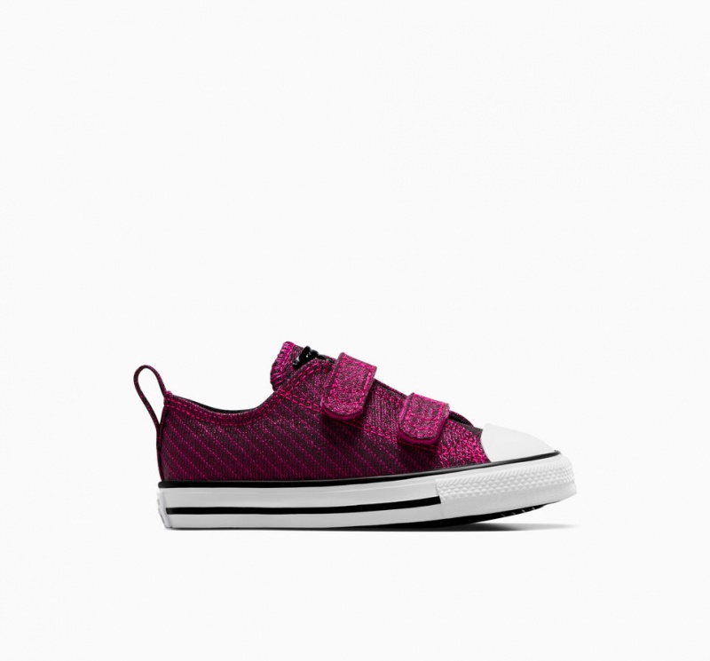 Converse Chuck Taylor All Star Easy On Sparkle Rose Blanche Noir | KN8276154