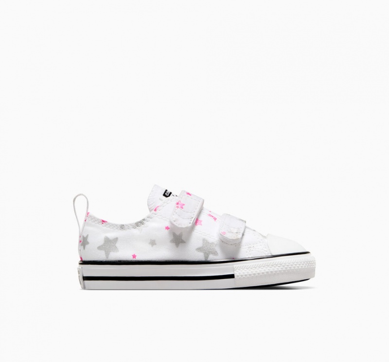 Converse Chuck Taylor All Star Easy On Sparkle Blanche Rose Blanche | OW5986742