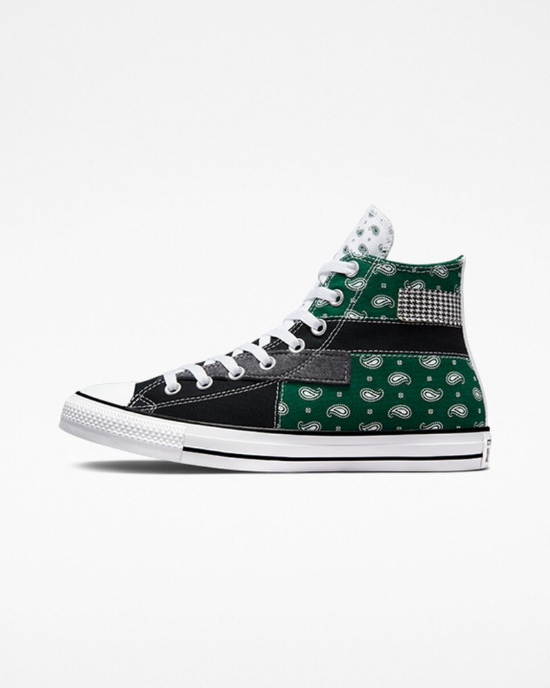 Converse Chuck Taylor All Star Hacked Patterns Noir Blanche | JI5178420