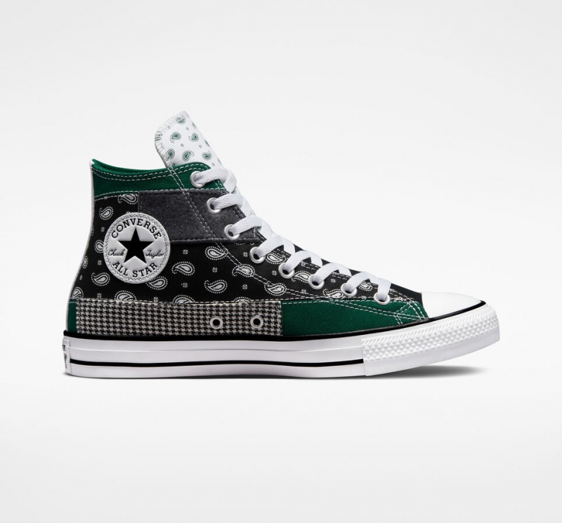 Converse Chuck Taylor All Star Hacked Patterns Noir Blanche | JP2874091