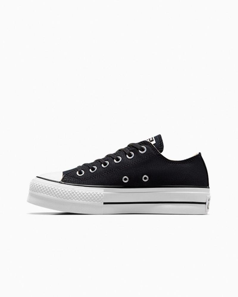 Converse Chuck Taylor All Star Lift Plateforme Noir Blanche Blanche | JB0673952