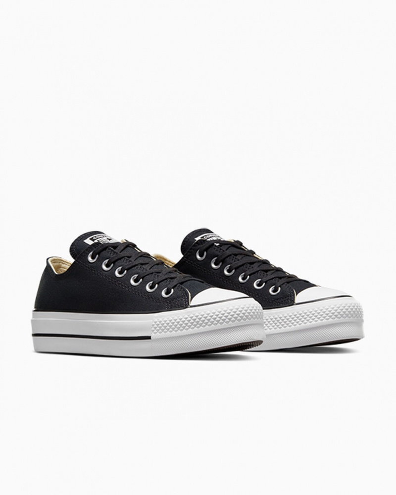 Converse Chuck Taylor All Star Lift Plateforme Noir Blanche Blanche | JB0673952