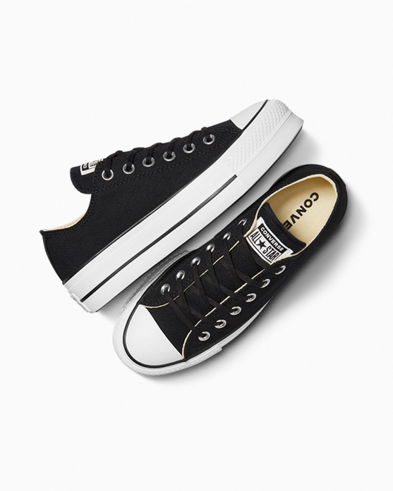 Converse Chuck Taylor All Star Lift Plateforme Noir Blanche Blanche | JB0673952