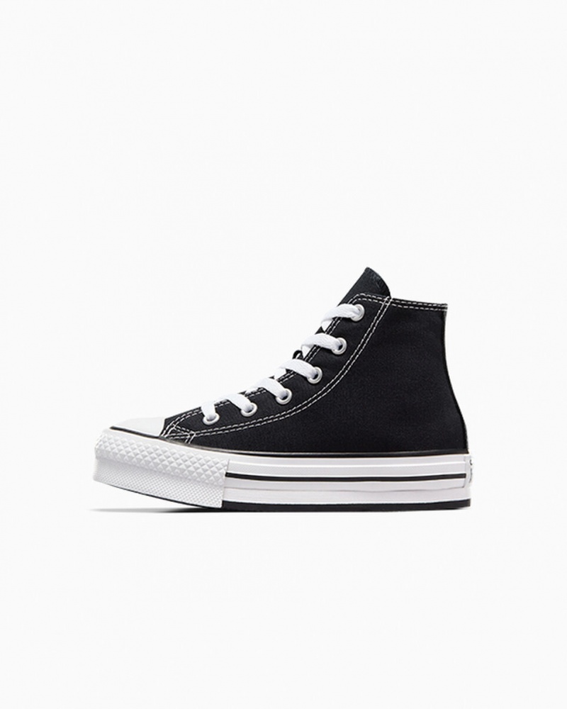 Converse Chuck Taylor All Star Lift Plateforme Noir Blanche Noir | DT2684059