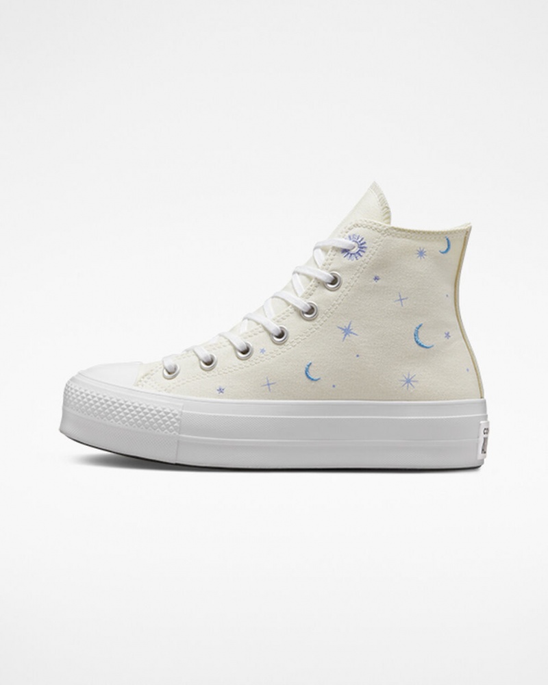 Converse Chuck Taylor All Star Lift Plateforme Celestial Violette | AU5169480