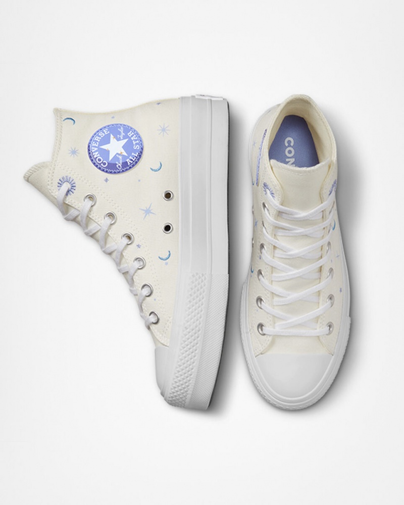 Converse Chuck Taylor All Star Lift Plateforme Celestial Violette | AU5169480