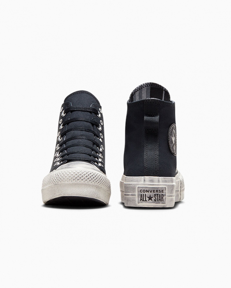 Converse Chuck Taylor All Star Lift Plateforme Punk Noir Noir | GI8047652