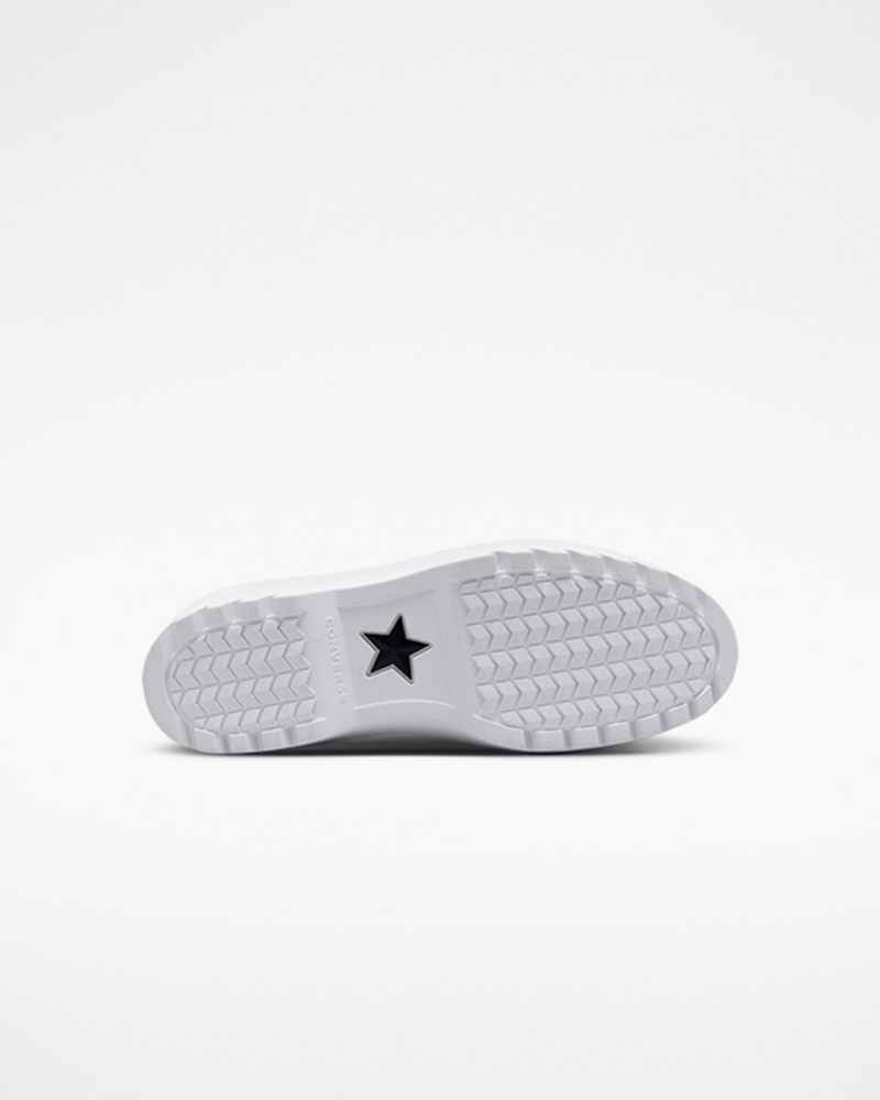 Converse Chuck Taylor All Star Lugged Lift Plateforme Tela Blanche Blanche Noir | MZ6853410