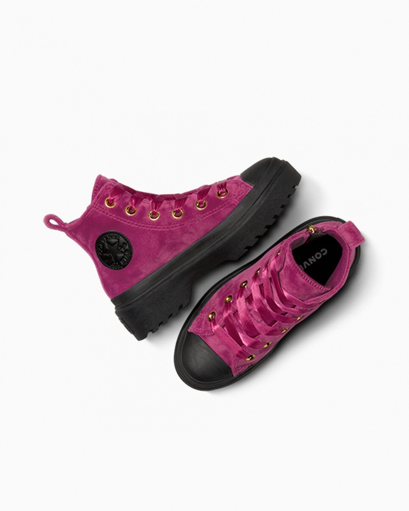 Converse Chuck Taylor All Star Lugged Lift Plateforme Velvet Noir Noir | XR0925876