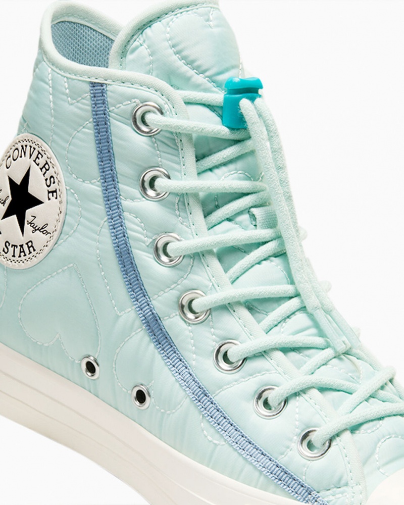 Converse Chuck Taylor All Star Matelassé Bleu Bleu | PL8940312