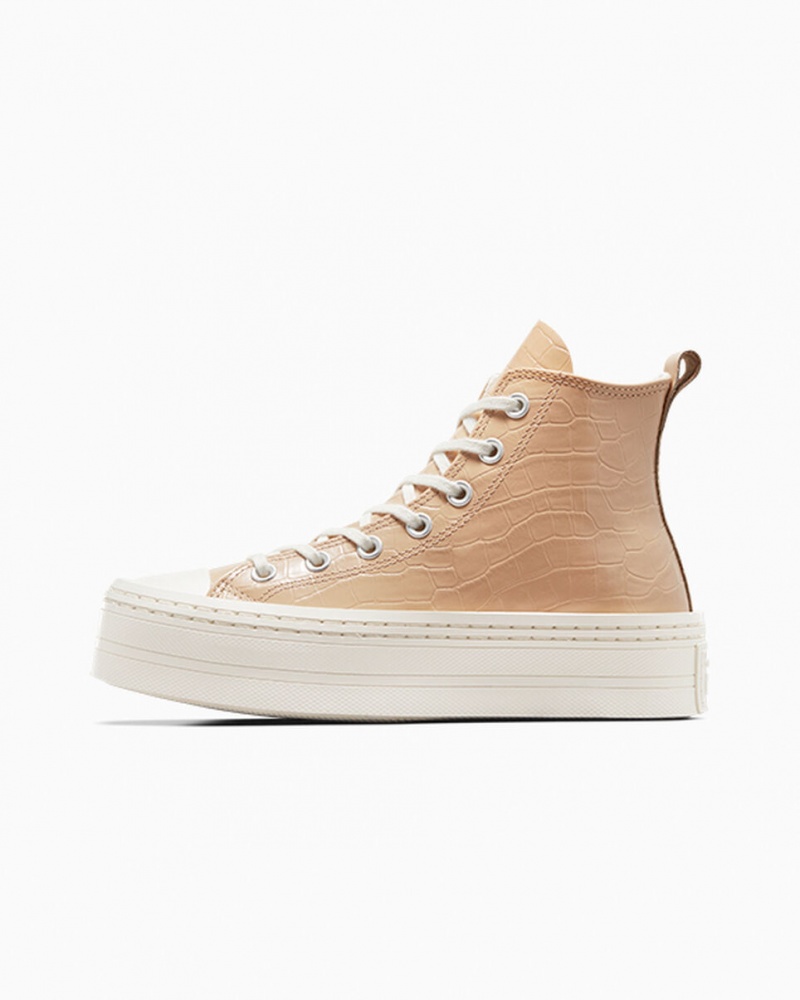 Converse Chuck Taylor All Star Modern Lift Plateforme Embossed Epic Dune / Epic Dune / Egret | OI0128935