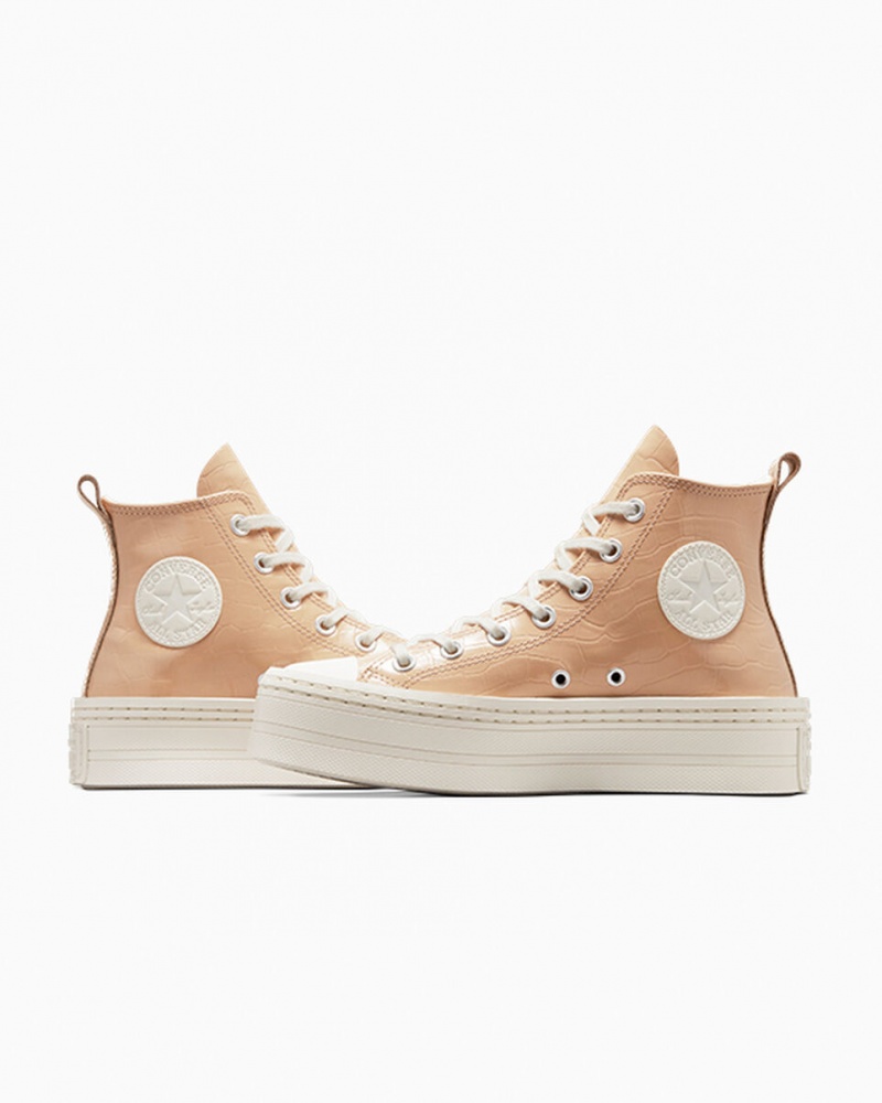 Converse Chuck Taylor All Star Modern Lift Plateforme Embossed Epic Dune / Epic Dune / Egret | OI0128935