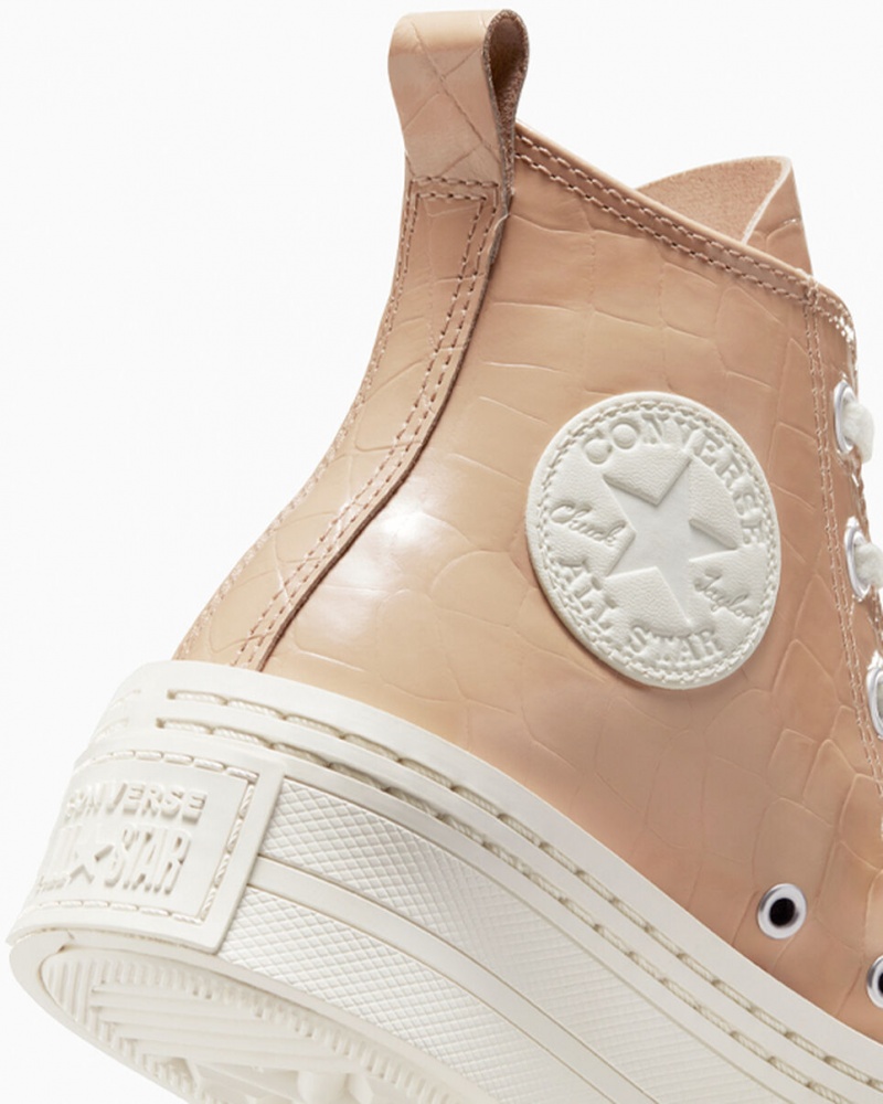 Converse Chuck Taylor All Star Modern Lift Plateforme Embossed Epic Dune / Epic Dune / Egret | OI0128935