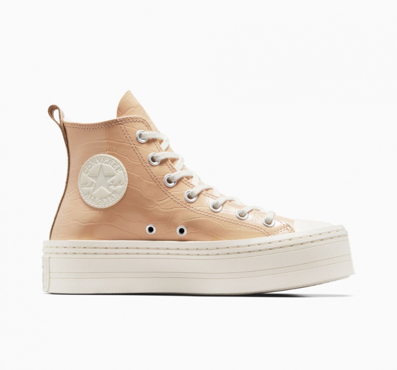 Converse Chuck Taylor All Star Modern Lift Plateforme Embossed Epic Dune / Epic Dune / Egret | OI0128935