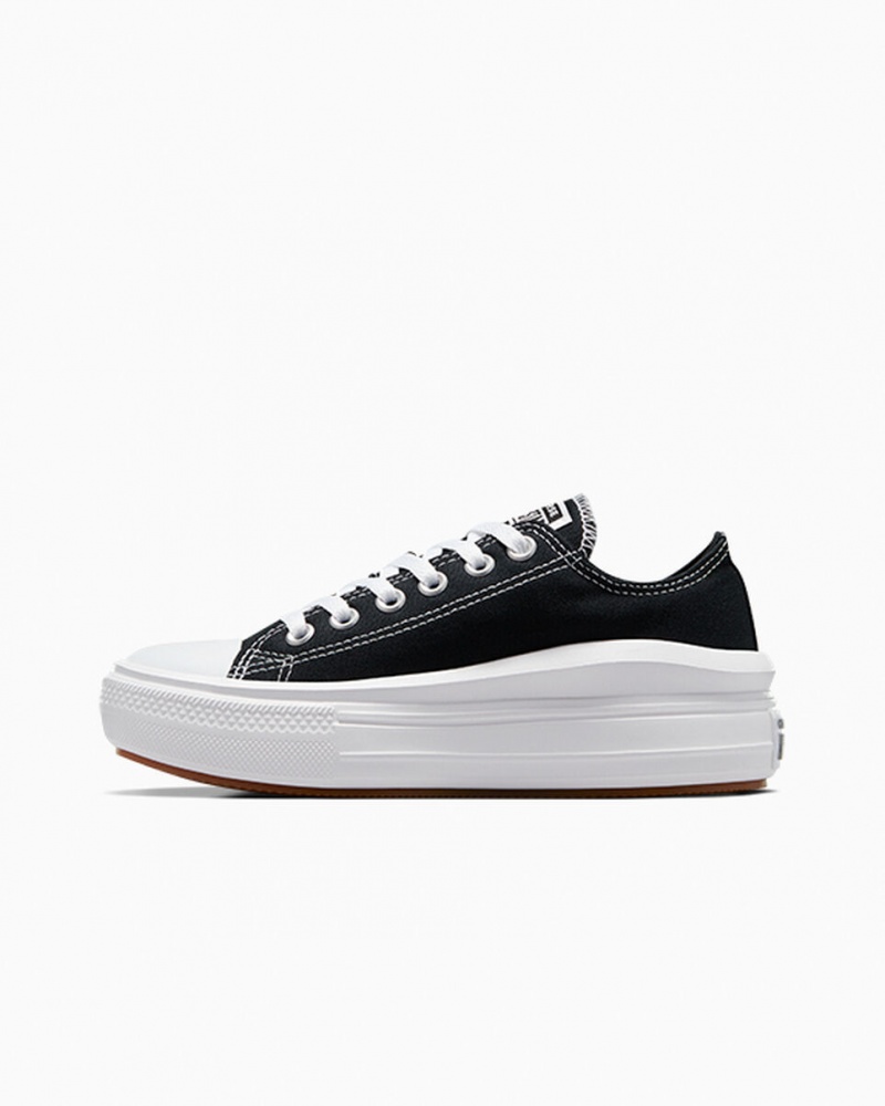 Converse Chuck Taylor All Star Move Plateforme Noir Blanche Blanche | SZ4896710