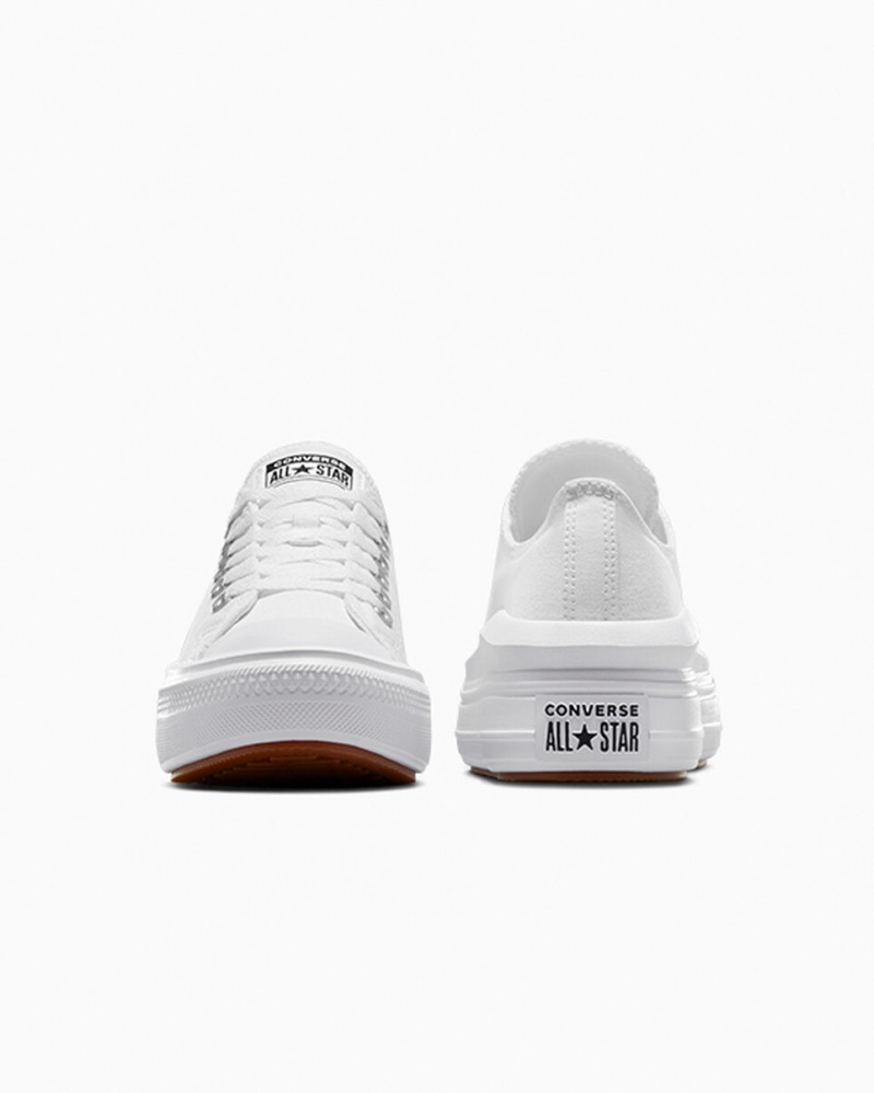 Converse Chuck Taylor All Star Move Plateforme Blanche Blanche Blanche | WZ7852139