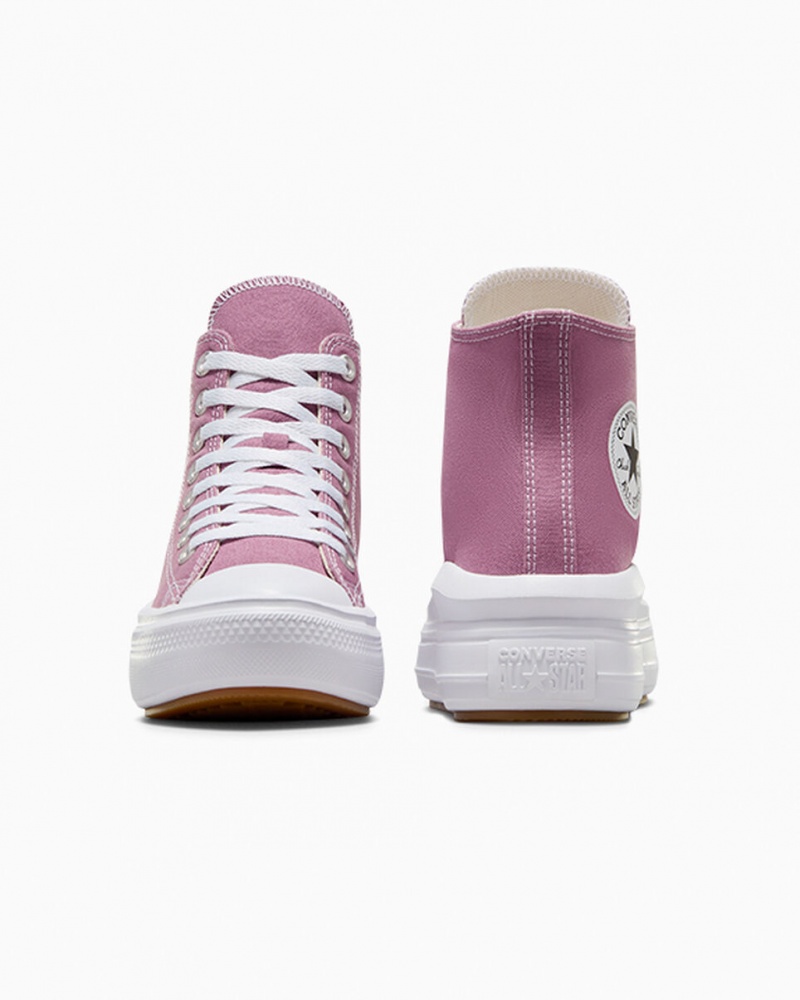 Converse Chuck Taylor All Star Move Plateforme Seasonal Color Blanche Noir | WL3582469