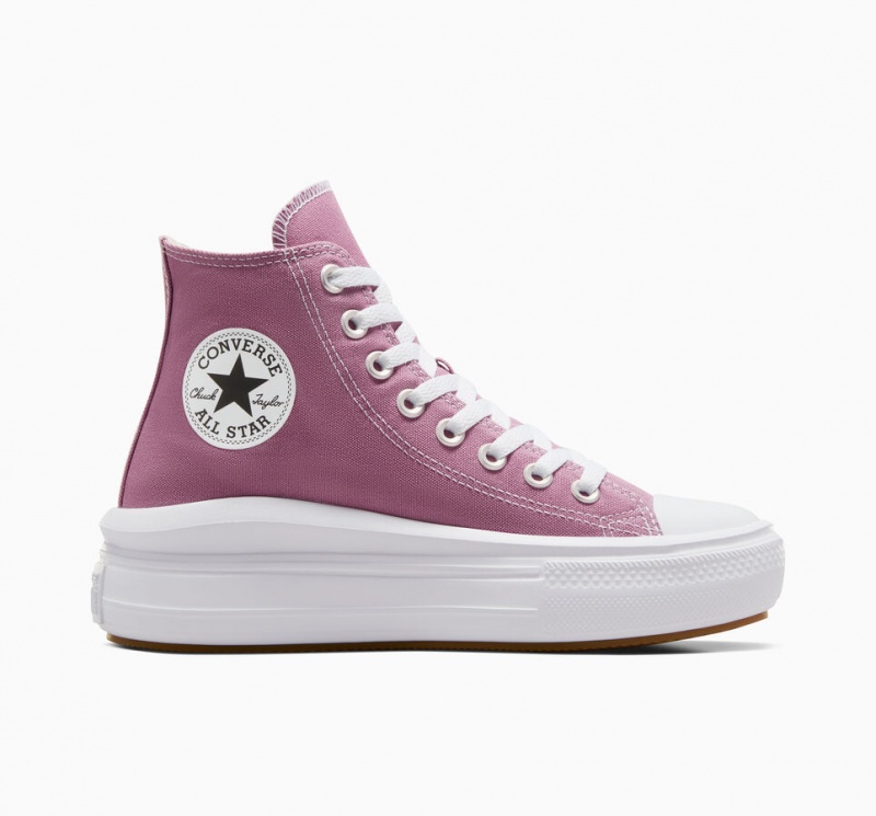 Converse Chuck Taylor All Star Move Plateforme Seasonal Color Blanche Noir | WL3582469