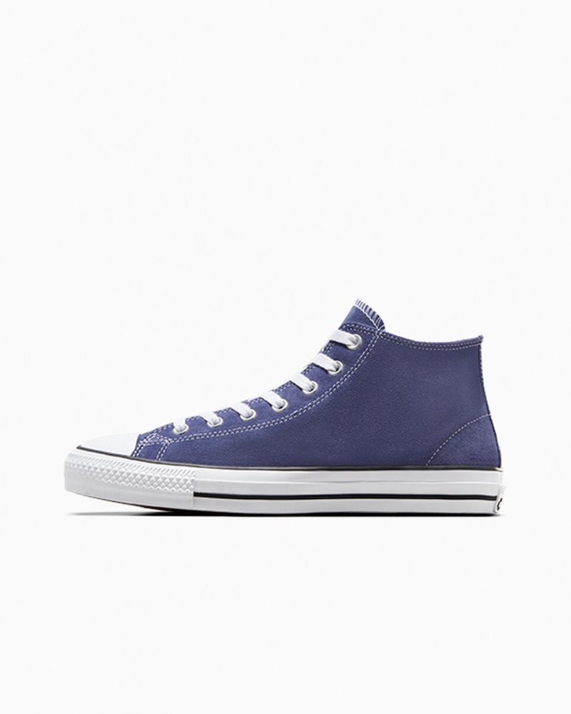 Converse Chuck Taylor All Star Pro Daim Bleu Blanche Noir | GD9135678